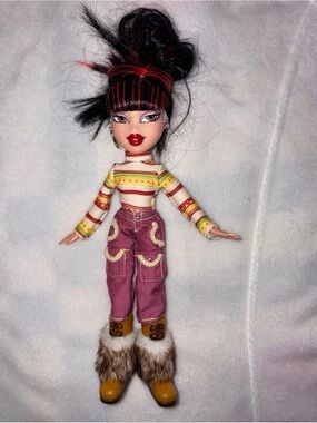 BRATZ TIANA  Original FASHION 3 Raven Hair Red Streaks